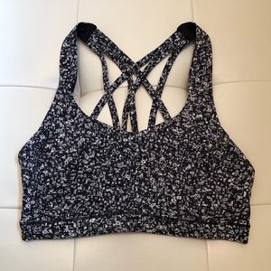 lululemon floral free to be serene bra